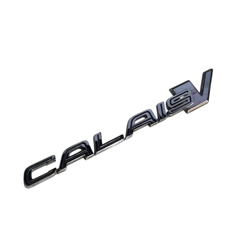 Used VE Calais V Boot Tail Gate Badge Emblem Genuine 