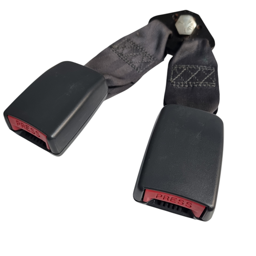 Used VX WH Pewter Grey Rear Seat Belt Twin Buckle 