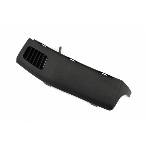 VE Passenger Left Front Dash End Vent Trim Black 
