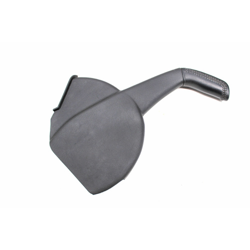 Used Holden VY VZ WK WL Black Leather Stitching Hand Brake Lever Cover