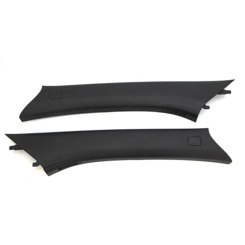 Used VE WM Onyx Black A Pillar Trim Pair 