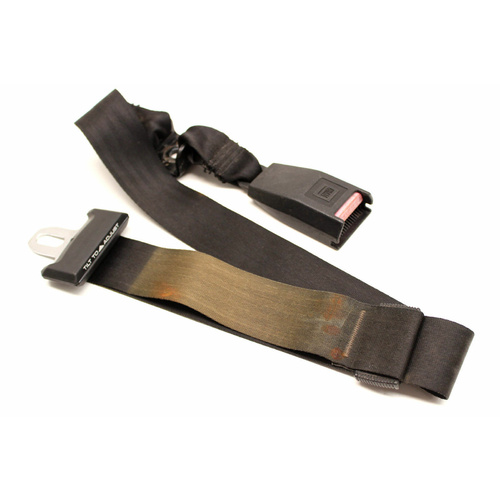 VK Black Rear Lap Belt & Buckle 