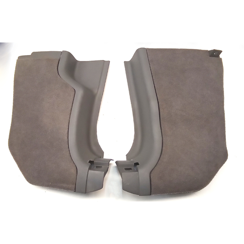 Used VR VS Slate Grey Carpet Kick Panel Pair 