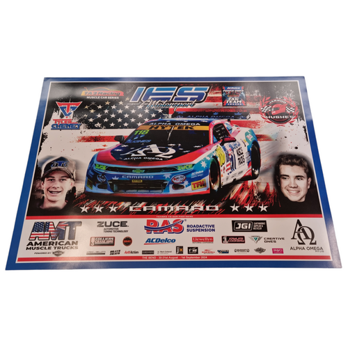New TA2 Camaro American Muscle Trucks RAS Poster A2 