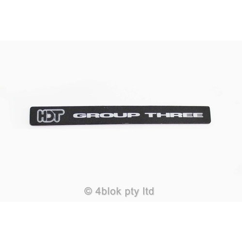 HDT VL Group 3 Dash Badge - 40224