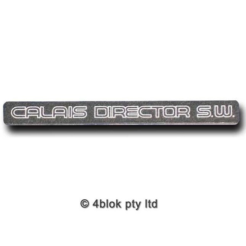 HDT VL Calais S-W Dash Badge - 40297