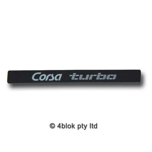 HDT VL Corsa Turbo Dash Badge - 40190