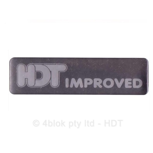 HDT VR - VT Improved Skirt Badge - 70025