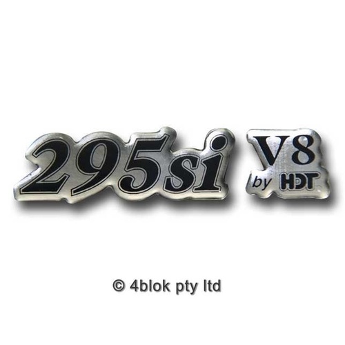 HDT VT 295 Si Bubble Badge - 50041