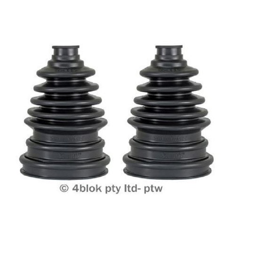 Universal Large Stretch CV Joint Drive Shaft Rubber Boot Kit Pair CVS22