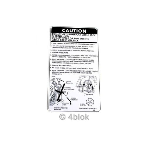HDT Jack Instructions  Vinyl - 90012V