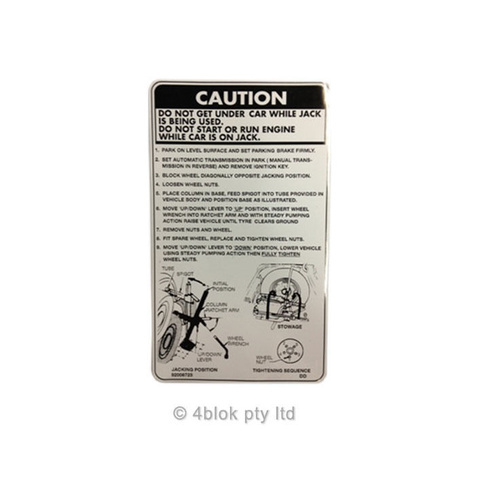 HDT VC Jack Instructions - 90012P