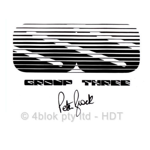 HDT VK Group 3 Guard Decal - Black
