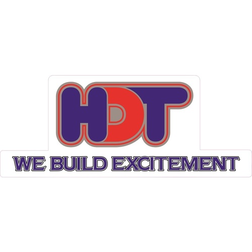 HDT WBE Rear Window Decal - X-Large