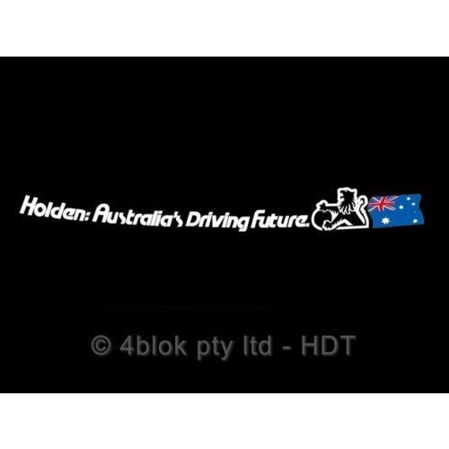 HDT Australias Driving Future Window Decal