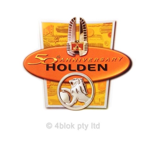 HDT GMH 50th Anniversary Original Decal
