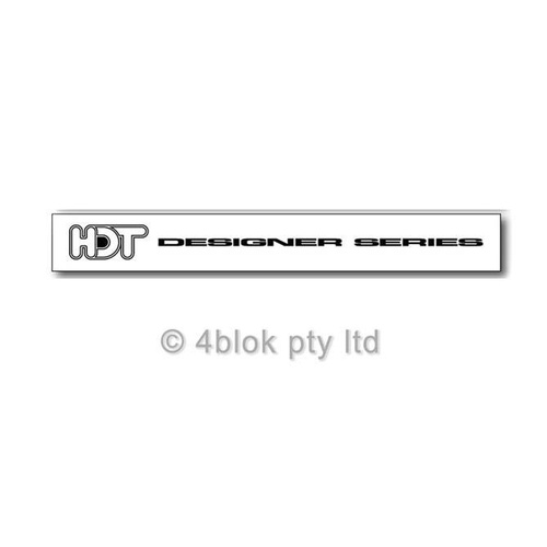 HDT Designer Decal - Black