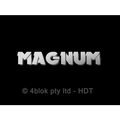 HDT Wb Magnum Small Silver - 40046SSIL