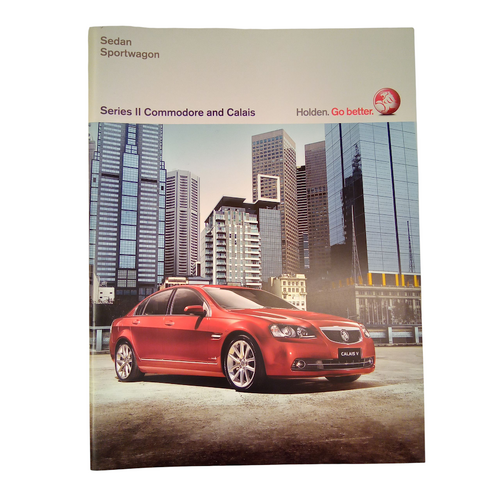 New Original Holden VE Commodore/ Calais Series 2 Sales Brochure Booklet