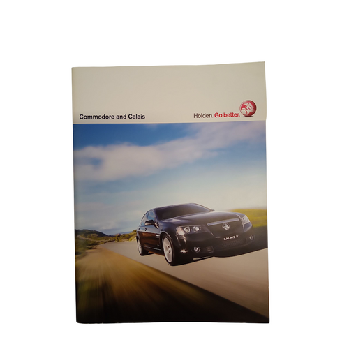 New Original Holden VE Series 1 Commodore Calais Sales Brochure Booklet 40 Page