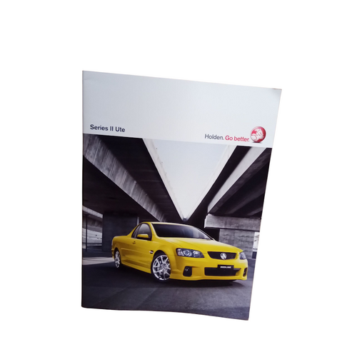 New Original Holden VE Series 2 Commodore Ute Sales Fold Out Brochure Booklet 34 Page