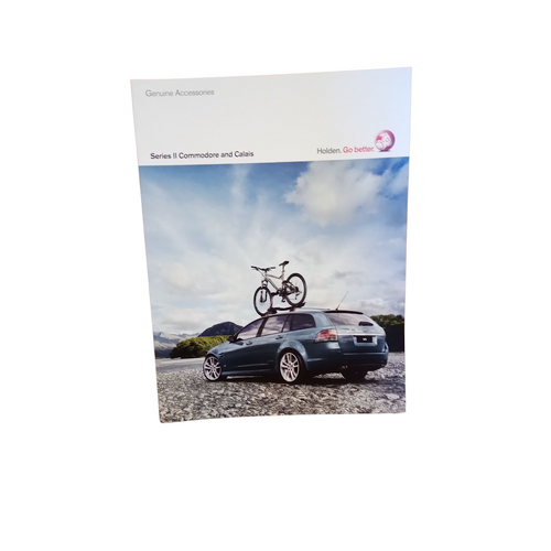 New Original Holden VE Commodore Accessories Brochure 2010 8 Page