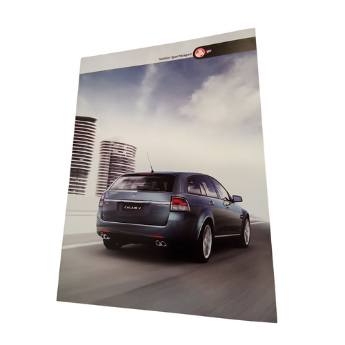 New Original Holden VE Sportwagon Sales Brochure Booklet 2008 8 Page