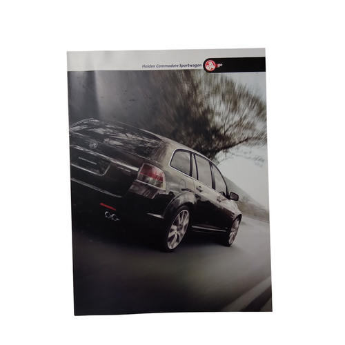 New Original Holden VE Sportwagon Sales Brochure Booklet 4 Page 9/07