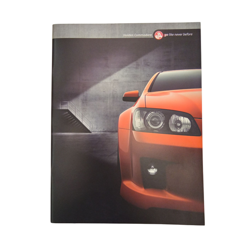 New Original Holden VE Commodore Sales Brochure September 2007 36 Pages
