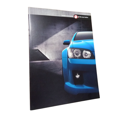 New Original Holden VE Commodore Sales Brochure May 2008 36 Page Voodoo 