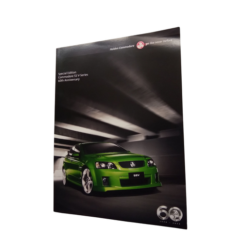 New Original Holden VE 60th Anniversary 4 Page Sales Brochure