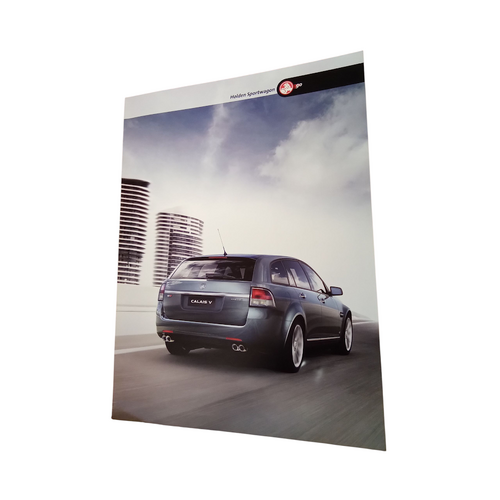 New Original Holden VE Sportwagon Sales Brochure Booklet 8 Page