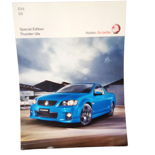 New Original Holden VE Ute Series 2 Thunder Sales Brochure