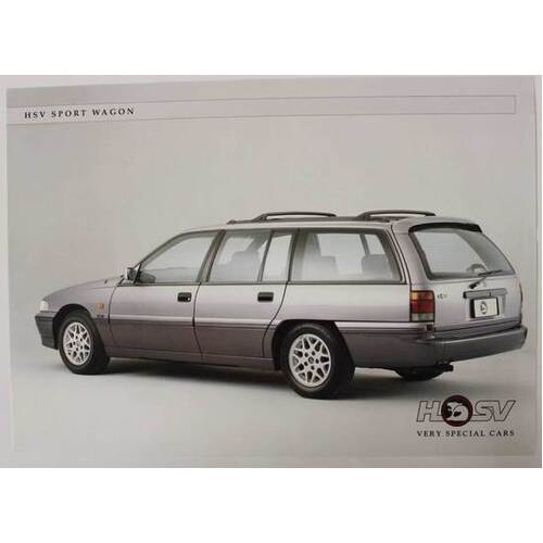 New Original HSV VP Sport Wagon Sales Brochure 2 Page Leaflet