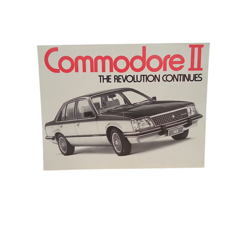 New Original Holden VC Commodore II SLE Sales Brochure Leaflet