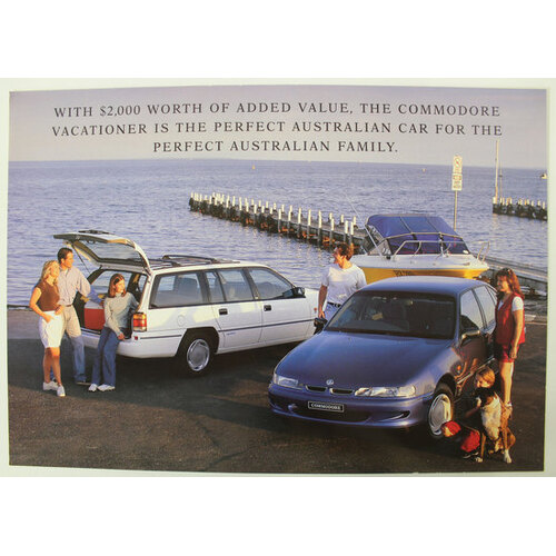 New Original Holden VS Vacationer 1997 Brochure Leaflet