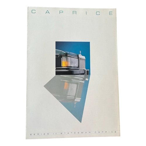 New Original Holden WB Statesman Caprice 6 Page Sales Brochure