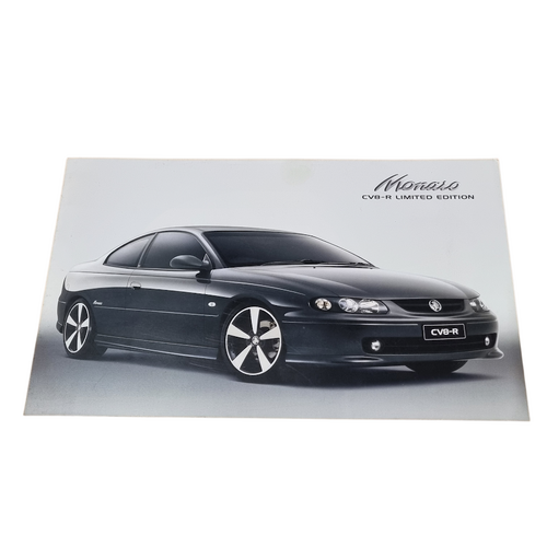 New Original Holden Monaro V2 S2 CV8-R Coupe Sales Brochure