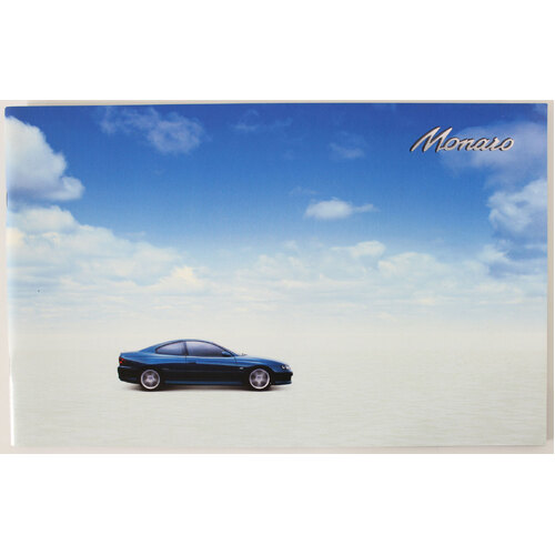 New Original Holden Monaro V2 Series 2 Coupe Sales Brochure Coupe Blue
