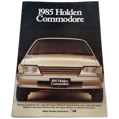New Original 1985 Holden Commodore VK Sales Brochure 8 Page SS