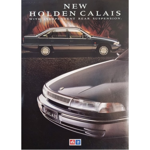 Original Holden Calais VP with IRS Sales Brochure Leaflet