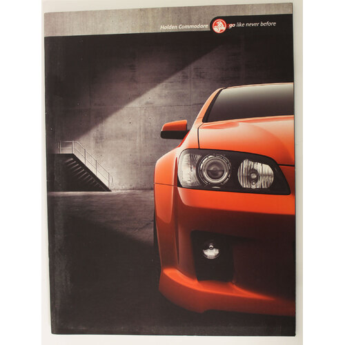 New Original Holden VE Commodore Sales Brochure 2007 32 Pages