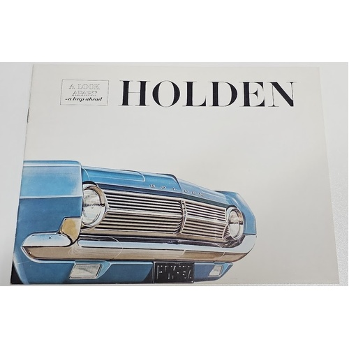 New Original Holden HD GMH 16 Page Sales Brochure 1/65
