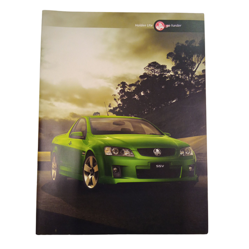 New Original Holden VE Ute Commodore Sales Brochure 2007 30 Page