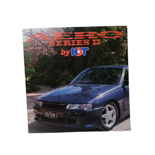 New Original HDT VN Aero Series 2 Fold Out Brochure Holden Dealer Team