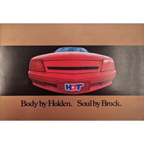 New Original HDT VK Fold Out Brochure Peter Brock