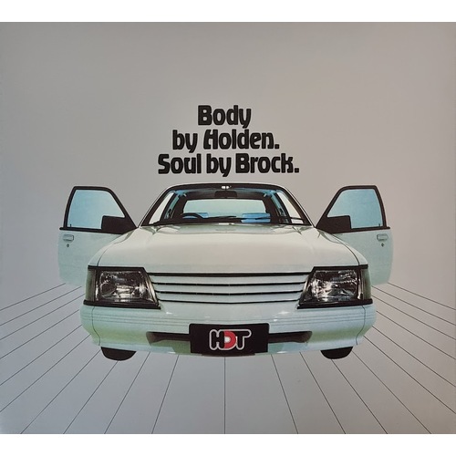 New Original HDT VK Fold Out Brochure Peter Brock