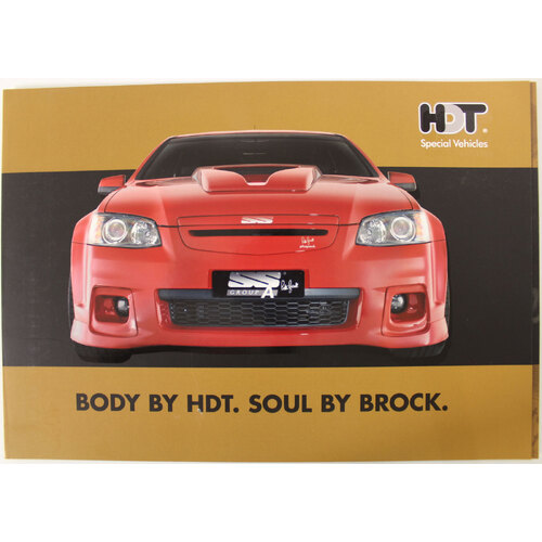 New Original HDT VL SS GP A Retro VE Sales Brochure