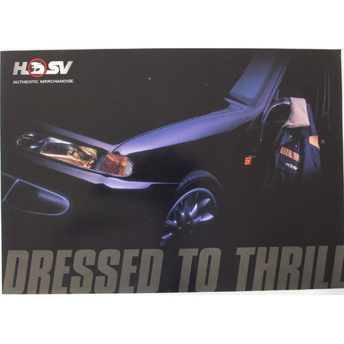 New Original HSV 1996 Merchandise Brochure Leaflet 5/1996 VR VS