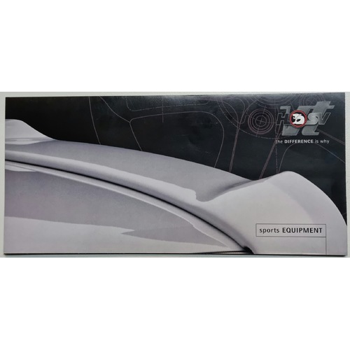 New Original HSV VT Sports Equipment Brochure 